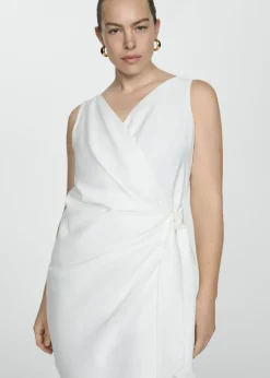 MANGO Sukienki I Kombinezony*Zakładana wiązana sukienka