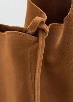 MANGO Torebki|Akcesoria Skórzane*Zamszowa torba shopper