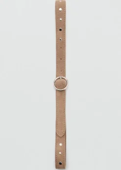 Dzieci MANGO Więcej Akcesoriów*Zamszowy pasek perforowany