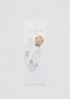 Dzieci MANGO Akcesoria|Akcesoria*Zawieszka do smoczka ze wzorem