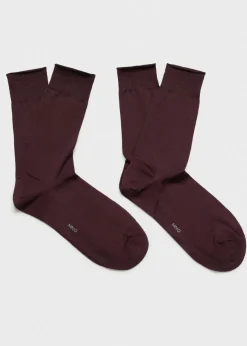 MANGO Bielizna*Zestaw 2 długich bawełnianych skarpet