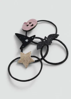 Dzieci MANGO Akcesoria*Zestaw 4 gumek do włosów na Halloween