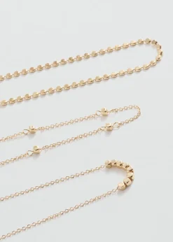 MANGO Biżuteria*Zestaw 3 naszyjników