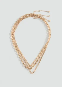 MANGO Biżuteria*Zestaw 3 naszyjników