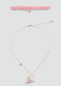 Dzieci MANGO Biżuteria*Zestaw 2 naszyjników