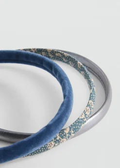 Dzieci MANGO Akcesoria Do Włosów*Zestaw 3 opasek do włosów