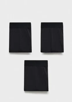 MANGO Bielizna*Zestaw 3 par bokserek bawełnianych