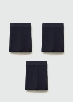 MANGO Bielizna*Zestaw 3 par bokserek bawełnianych