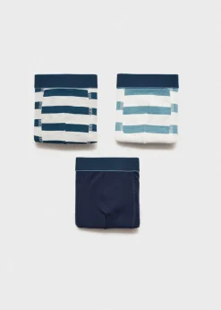 Dzieci MANGO Bielizna I Skarpetki*Zestaw 3 par bokserek bawełnianych