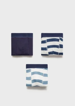 Dzieci MANGO Bielizna I Skarpetki|Akcesoria*Zestaw 3 par bokserek w różne wzory