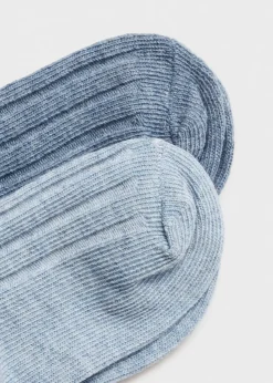 Dzieci MANGO Skarpetki I Rajstopy*Zestaw 2 par ściągaczowych skarpetek