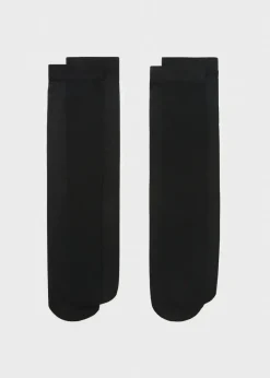 MANGO Więcej Akcesoriów*Zestaw 2 par prześwitujących skarpetek