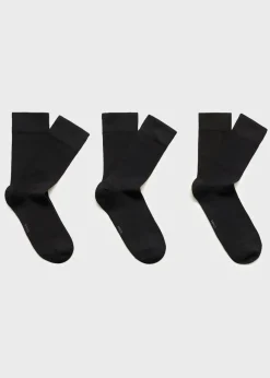 MANGO Bielizna*Zestaw 3 par skarpetek bawełnianych