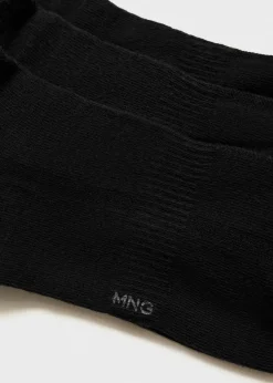 MANGO Bielizna*Zestaw 3 par skarpetek bawełnianych