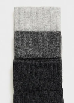 MANGO Bielizna*Zestaw 3 par skarpetek bawełnianych