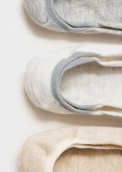 MANGO Bielizna*Zestaw 3 par skarpetek do kostek