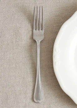 MANGO Sztućce*Zestaw 4 widelców z postarzanego srebra
