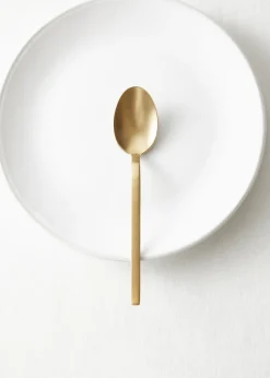 MANGO Sztućce*Zestaw 4 łyżeczek deserowych w m kolorze 100% stali