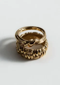 MANGO Biżuteria*Zestaw pierścionków